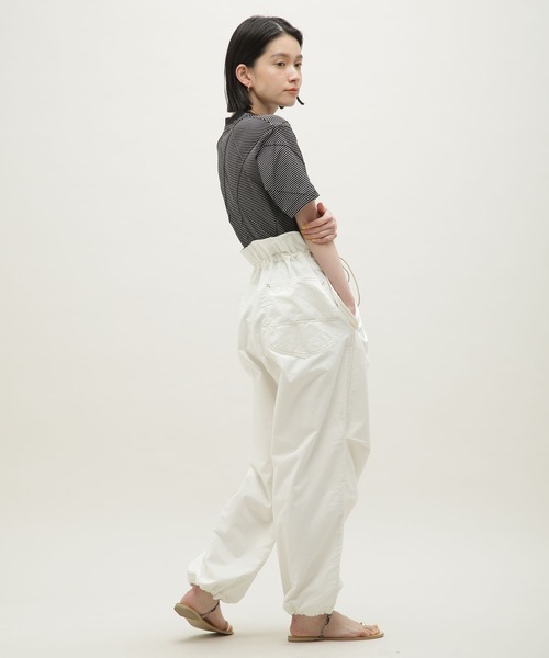 Lee（リー）の「Lee/PARACHUTE EASY PANTS（カーゴパンツ・レディース・ブラック/ホワイト・FREE）」の15枚目の写真