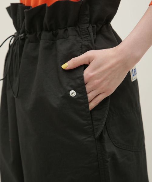 Lee（リー）の「Lee/PARACHUTE EASY PANTS（カーゴパンツ・レディース・ブラック/ホワイト・FREE）」の8枚目の写真