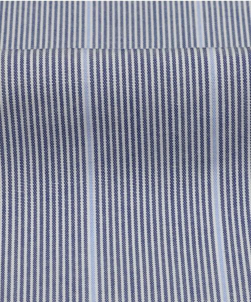 TOKYO SHIRTS（トウキョウシャツ）の「形態安定ノーアイロン オープンカラー 長袖ビジネスワイシャツ（ビジネスシャツ・レディース・ダークブルー・LL/L/S/XL/M）」の5枚目の写真