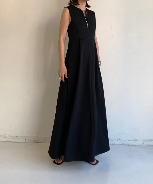 CEL ANSWER（シーイーエルアンサー）の「ノースリーブツイーディーワンピース（ワンピース・レディース・ブラック/ネイビー・FREE/MEDIUM/TALL）」の22枚目の写真