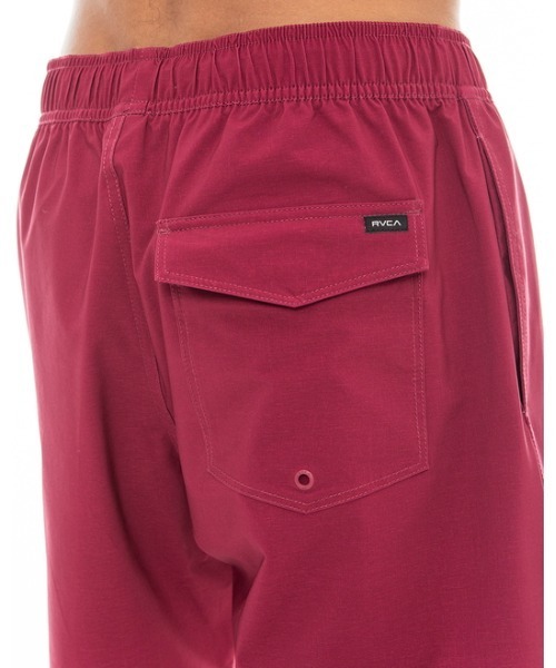 RVCA(ルーカ)の「RVCA メンズ ELASTICK BS ボードショーツ/サーフトランクス【2023年春夏モデル】/ルーカウエストゴム水着(水着・メンズ・ライトブルー/ブラック/ワインレッド/キャメル/イエロー・SMALL/MEDIUM/LARGE/X-LARGE)」の11枚目の写真