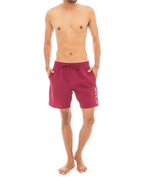 RVCA(ルーカ)の「RVCA メンズ ELASTICK BS ボードショーツ/サーフトランクス【2023年春夏モデル】/ルーカウエストゴム水着(水着・メンズ・ライトブルー/ブラック/ワインレッド/キャメル/イエロー・SMALL/MEDIUM/LARGE/X-LARGE)」の22枚目の写真