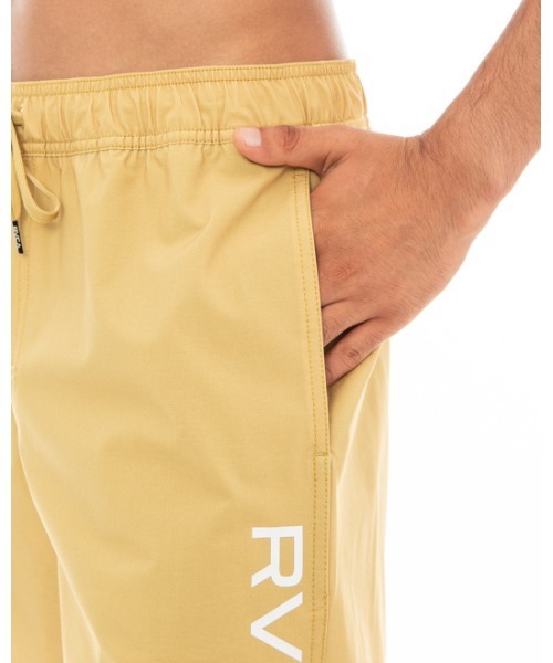 RVCA(ルーカ)の「RVCA メンズ ELASTICK BS ボードショーツ/サーフトランクス【2023年春夏モデル】/ルーカウエストゴム水着(水着・メンズ・ライトブルー/ブラック/ワインレッド/キャメル/イエロー・SMALL/MEDIUM/LARGE/X-LARGE)」の14枚目の写真