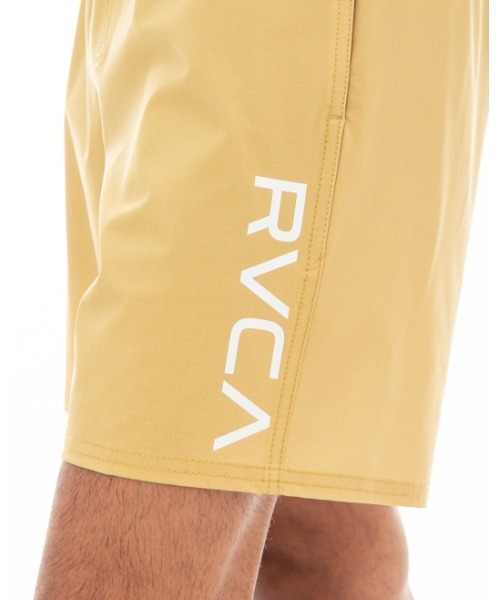 RVCA(ルーカ)の「RVCA メンズ ELASTICK BS ボードショーツ/サーフトランクス【2023年春夏モデル】/ルーカウエストゴム水着(水着・メンズ・ライトブルー/ブラック/ワインレッド/キャメル/イエロー・SMALL/MEDIUM/LARGE/X-LARGE)」の9枚目の写真