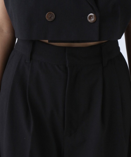 PAGEBOY（ページボーイ）の「ロールアップスラックス（スラックス・レディース・オレンジ系/ブラック/グレイッシュベージュ/ブラウン・FREE）」の21枚目の写真