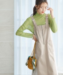 miclat | 大きいサイズ　ミリタリー風ジャンパースカート　miclat(ジャンパースカート)