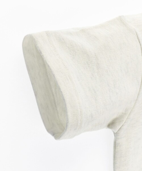 Champion(チャンピオン)の「【Champion チャンピオン】ゆったりシルエット半袖スウェットシャツ(Tシャツ/カットソー・キッズ・ネイビー/キナリ・110/140/100/130/120)」の6枚目の写真