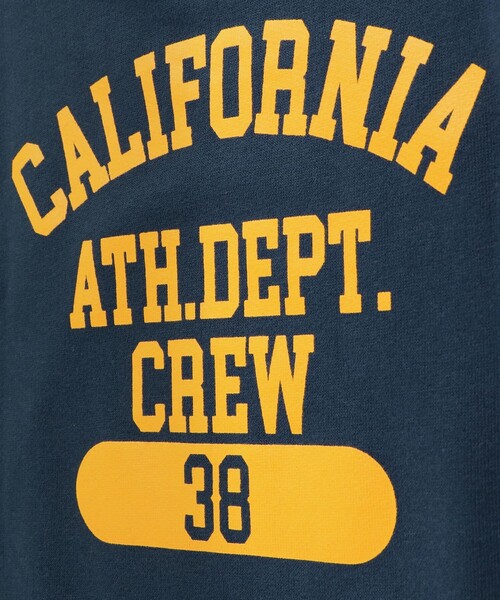 Champion(チャンピオン)の「【Champion チャンピオン】ゆったりシルエット半袖スウェットシャツ(Tシャツ/カットソー・キッズ・ネイビー/キナリ・110/140/100/130/120)」の19枚目の写真