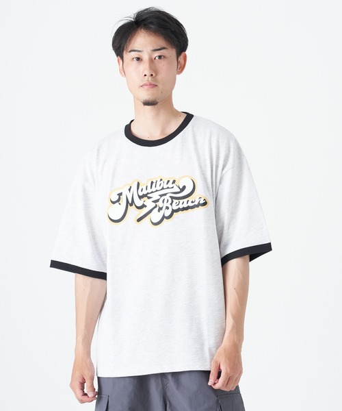 CORISCO(コリスコ)の「フロッキー MALIBU リンガー半袖BIG TEE(M1)(Tシャツ/カットソー・メンズ・その他4/その他1/その他2/その他3・LARGE/X-LARGE/MEDIUM)」の3枚目の写真