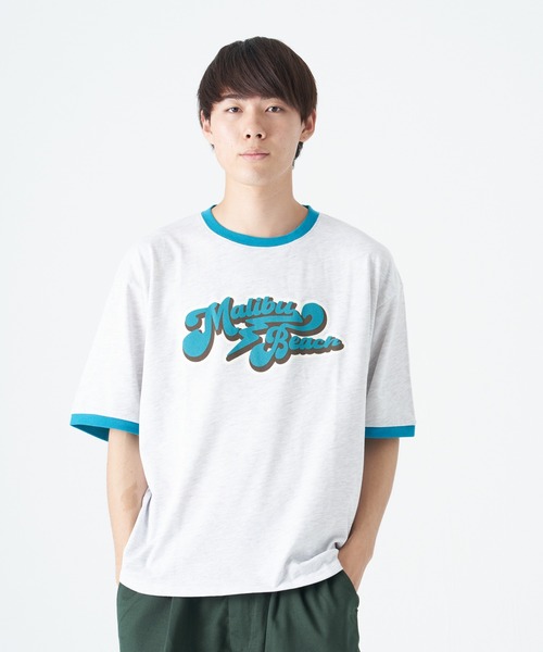 CORISCO(コリスコ)の「フロッキー MALIBU リンガー半袖BIG TEE(M1)(Tシャツ/カットソー・メンズ・その他4/その他1/その他2/その他3・LARGE/X-LARGE/MEDIUM)」の4枚目の写真