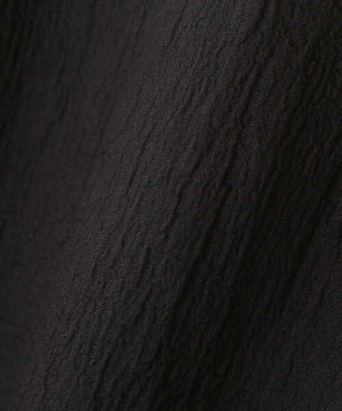 N.(N. Natural Beauty Basic)(エヌエヌナチュラルビューティーベーシック)の「◆クロップドバルーンスリーブブラウス(シャツ/ブラウス・レディース・イエロー/ブラック/オフホワイト・MEDIUM)」の17枚目の写真