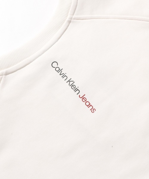 Calvin Klein(カルバン・クライン)の「Calvin Klein/カルバンクライン レギュラーモノグラムスウェットプルオーバー Tシャツ(スウェット・メンズ・グリーン/ブラック/オフホワイト・L/XL/M)」の21枚目の写真