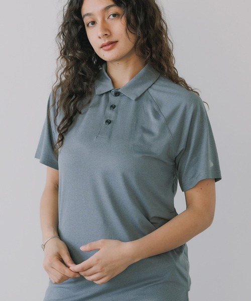 NEW ERA(ニューエラ)の「NEW ERA/ニューエラ Power Polo ポロシャツ(ポロシャツ・メンズ・ブラック/ネイビー/ロイヤルブルー/ホワイト/グレー・L/M/XL/XXL/S)」の3枚目の写真