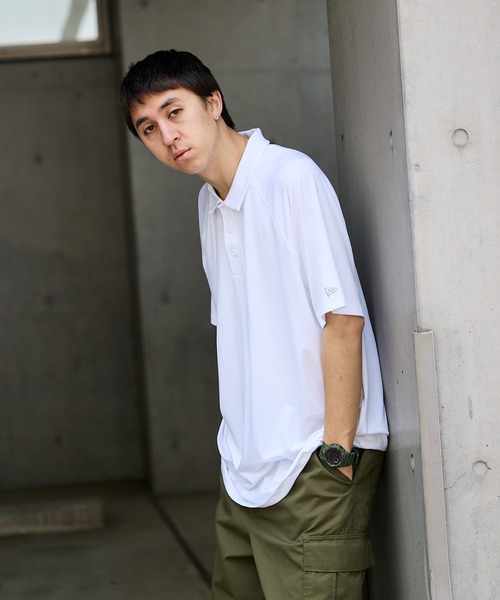 NEW ERA(ニューエラ)の「NEW ERA/ニューエラ Power Polo ポロシャツ(ポロシャツ・メンズ・ブラック/ネイビー/ロイヤルブルー/ホワイト/グレー・L/M/XL/XXL/S)」の21枚目の写真