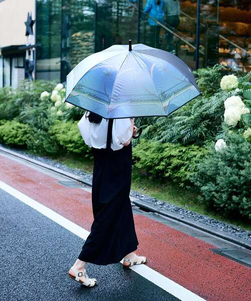 Wpc.(ダブリュピーシー)の「【別注】HIROSHI NAGAI ×Wpc. × MEN'S MELROSE 長傘(長傘・メンズ・ブルー・9)」の9枚目の写真