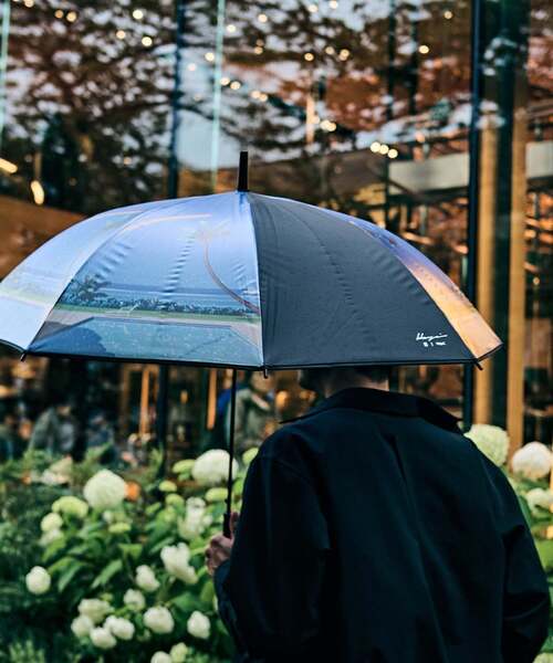 Wpc.(ダブリュピーシー)の「【別注】HIROSHI NAGAI ×Wpc. × MEN'S MELROSE 長傘(長傘・メンズ・ブルー・9)」の5枚目の写真