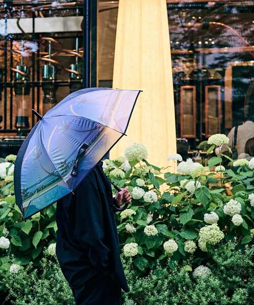 Wpc.(ダブリュピーシー)の「【別注】HIROSHI NAGAI ×Wpc. × MEN'S MELROSE 長傘(長傘・メンズ・ブルー・9)」の4枚目の写真