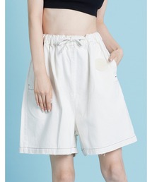 denim short pants