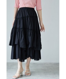 【ZOZO限定】ランダムティアードスカート