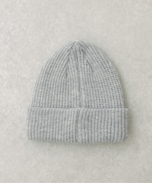 OLIVE des OLIVE（オリーブデオリーブ）の「刺繍入りニットキャップ　1032150010（ニットキャップ/ビーニー・レディース・アイボリー/ネイビー/ライトグレー/ピンク/ブラック・FREE）」の22枚目の写真