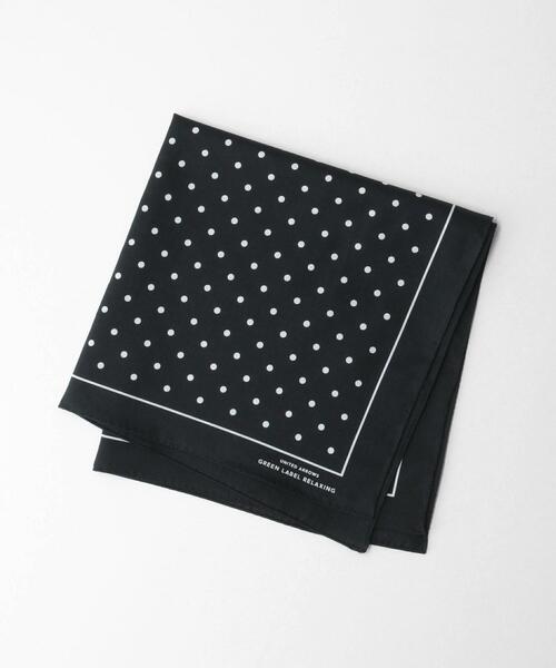 GLR シーアイランド ドット ハンカチ（ハンカチ/ハンドタオル）｜green