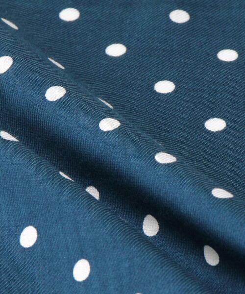 green label relaxing（グリーンレーベルリラクシング）の「GLR シーアイランド ドット ハンカチ（ハンカチ/ハンドタオル・メンズ・ロイヤルブルー/ネイビー/ブラック・FREE）」の6枚目の写真