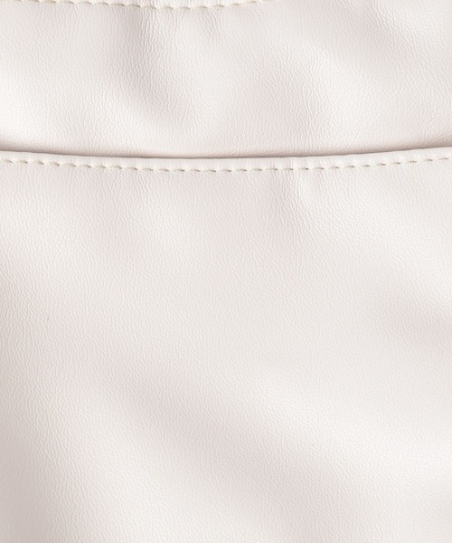 niko and...（ニコアンド）の「オリジナル太コードショルダー巾着（ショルダーバッグ・レディース・ホワイト/ブラック・0）」の11枚目の写真