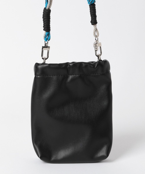 niko and...（ニコアンド）の「オリジナル太コードショルダー巾着（ショルダーバッグ・レディース・ホワイト/ブラック・0）」の19枚目の写真