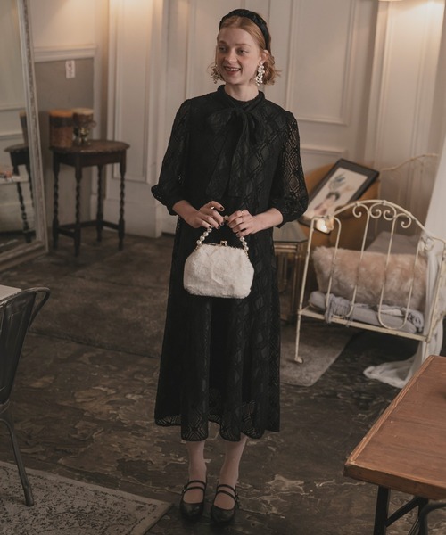 メゾンドクチュール 大きながま口ショルダーバック♡ジョリーフルール