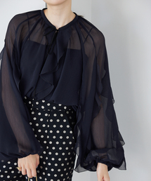 IENA | 楊柳ラッフルブラウス(シャツ/ブラウス)