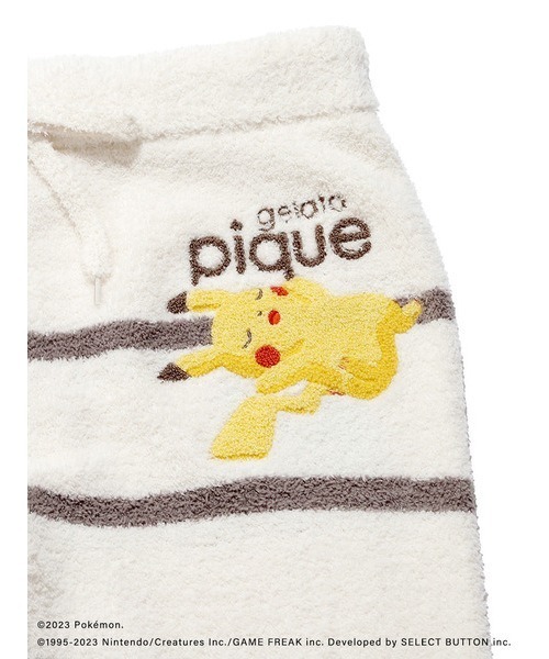 gelato pique(ジェラートピケ)の「【ポケモンスリープ】【メンズ】ベビモコジャガードプルオーバー&ロングパンツセット(ルームウェア/パジャマ・メンズ・アイボリー/ネイビー・MEDIUM/LARGE)」の16枚目の写真