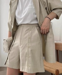 front button detail short PT