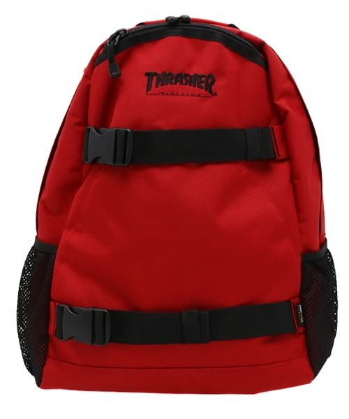 THRASHER(スラッシャー)の「WEGO/THRASHERダブルベルトリュック(バックパック/リュック・メンズ・ブルー/レッド/ピンク/グレー/ブラック/ネイビー/グリーン系その他/ホワイト・FREE)」の8枚目の写真