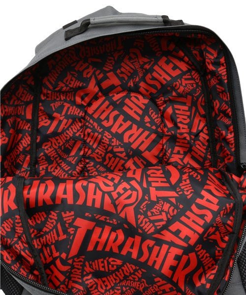 THRASHER(スラッシャー)の「WEGO/THRASHERダブルベルトリュック(バックパック/リュック・メンズ・ブルー/レッド/ピンク/グレー/ブラック/ネイビー/グリーン系その他/ホワイト・FREE)」の9枚目の写真