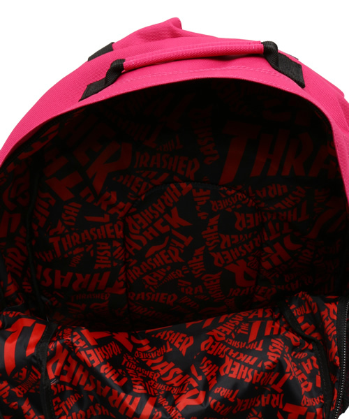 THRASHER(スラッシャー)の「WEGO/THRASHERダブルベルトリュック(バックパック/リュック・メンズ・ブルー/レッド/ピンク/グレー/ブラック/ネイビー/グリーン系その他/ホワイト・FREE)」の13枚目の写真