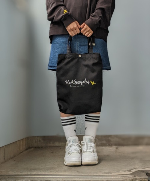 [MARK GONZALES]★25SS★韓国人気★CANVAS 2WAY CROSS BAG Mark Gonzales ショルダーバッグ MARK GONZALES ART WORK/マーク