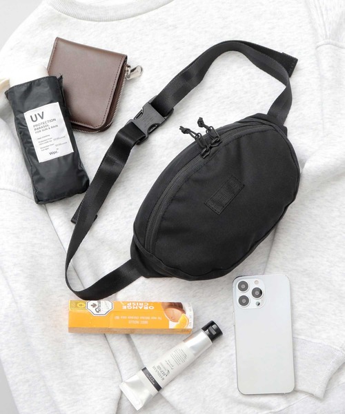 日本製 CORDURAナイロン マイクロ ウエストポーチ（ボディバッグ