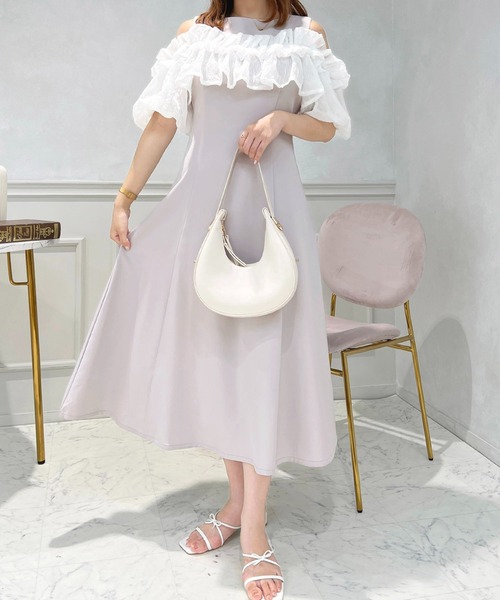 apres jour（アプレジュール）の「フリルドッキングワンピース