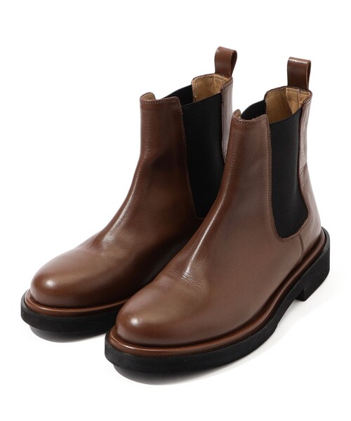 TOMORROWLAND （トゥモローランド）の「GALERIE VIE ボリュームショートブーツ（ブーツ・レディース・ブラック/ブラウン・38/36/37）」の2枚目の写真