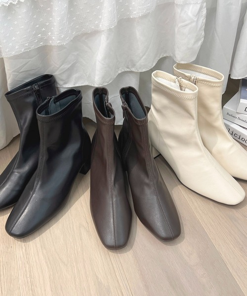 ショートブーツ【ZOZOTOWN限定アイテム】（ブーツ）｜apres jour