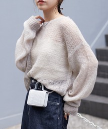 COLONY 2139 | WEB・一部店舗限定 /メッシュ編ニットプルオーバー(ニット/セーター)