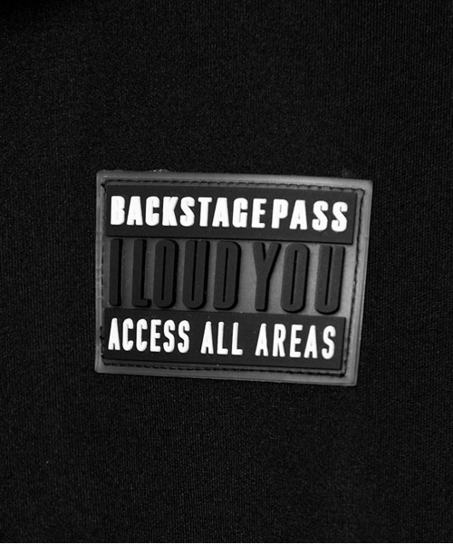 BACKSTAGE PASS（バックステージパス）の「CALL&RESPONSE(コール&レスポンス) オーバーサイズ セーラーパーカー（パーカー・メンズ・ブラック/サックスブルー・FREE）」の8枚目の写真