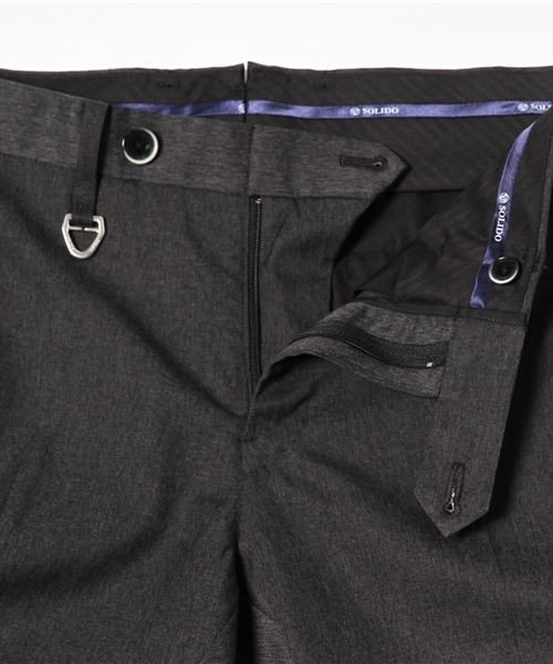 SOLIDO(ソリード)の「SOLIDO(ソリード)ANIONE / MSL16A5156(スラックス・メンズ・ネイビー/チャコールグレー・2/1/3)」の13枚目の写真