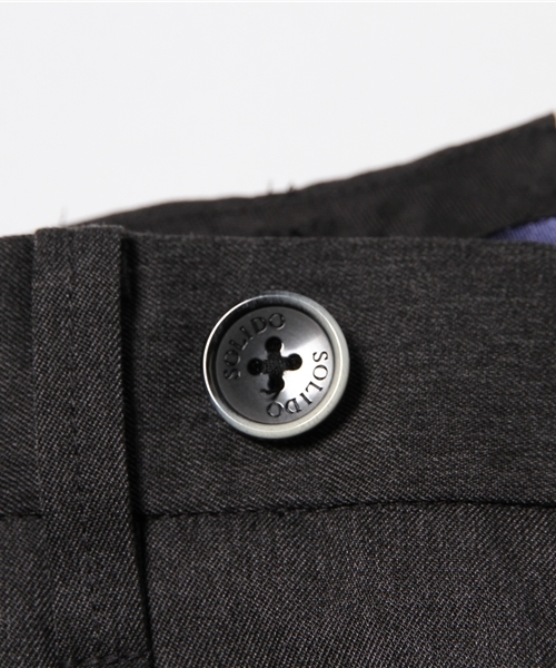 SOLIDO(ソリード)の「SOLIDO(ソリード)ANIONE / MSL16A5156(スラックス・メンズ・ネイビー/チャコールグレー・2/1/3)」の4枚目の写真