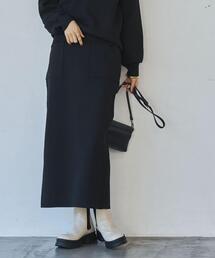 coen | ミラノリブナロースカート（WEB限定カラー）(スカート)