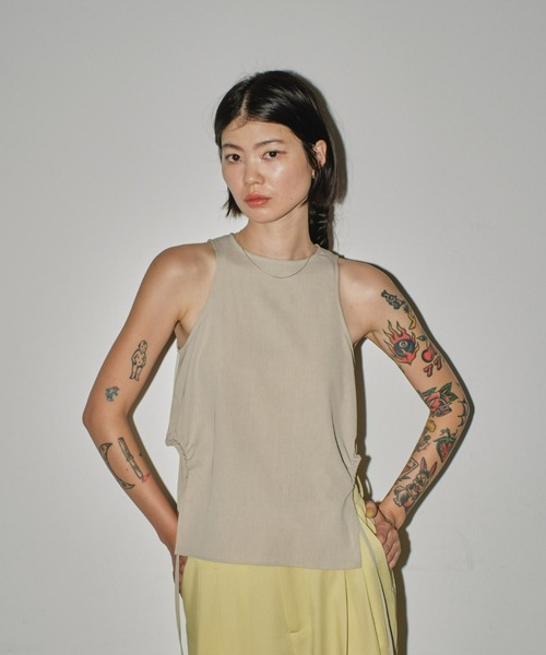 TODAYFUL トゥデイフル Side Gather Tops TODAYFUL（トゥデイフル）の「【TODAYFUL/トゥデイフル】サイド