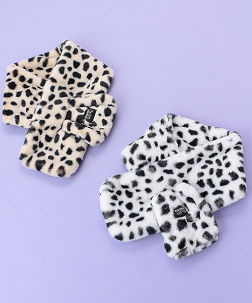 by LOVEiT（バイラビット）の「アニマル柄マフラー（マフラー・キッズ・ベージュ/オフホワイト・FREE）」の5枚目の写真