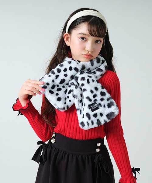 by LOVEiT（バイラビット）の「アニマル柄マフラー（マフラー・キッズ・ベージュ/オフホワイト・FREE）」の7枚目の写真