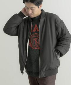 DANTON/ダントン] ナイロンタフタ インサレーションノーカラー