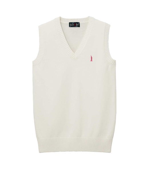 EASTBOY（イーストボーイ）の「ベスト 綿 7G 【ラメピンク女神  